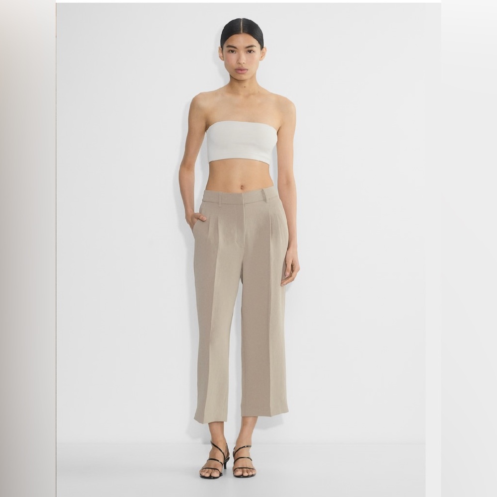 The Effortless Pant Cropped - Crepette Aritzia Wilfred